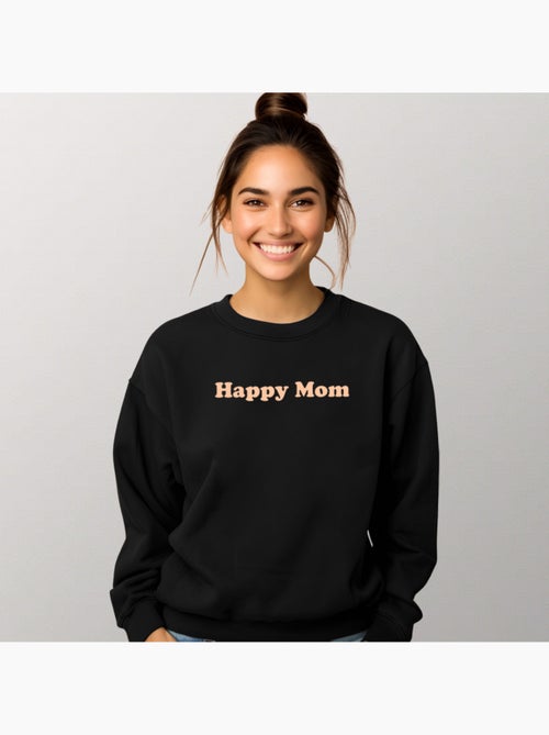 Sudadera Mujer - HAPPY MOM - Kiabi Sudadera Mujer - HAPPY MOM - Kiabi