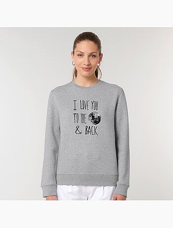 Sudadera Mujer - I LOVE YOU TO THE MOON