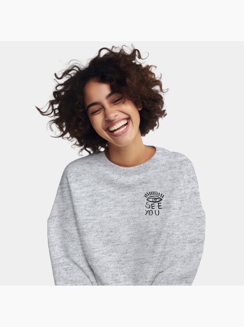 Sudadera Mujer - I SEE YOU COEUR - Kiabi