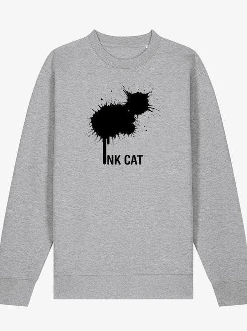 Sudadera Mujer - INK CAT - Kiabi Sudadera Mujer - INK CAT - Kiabi