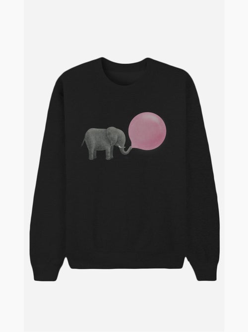Sudadera Mujer - JUMBO BUBBLE GUM - Kiabi