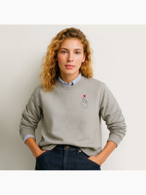 Sudadera Mujer - K LOVE CŒUR - Kiabi