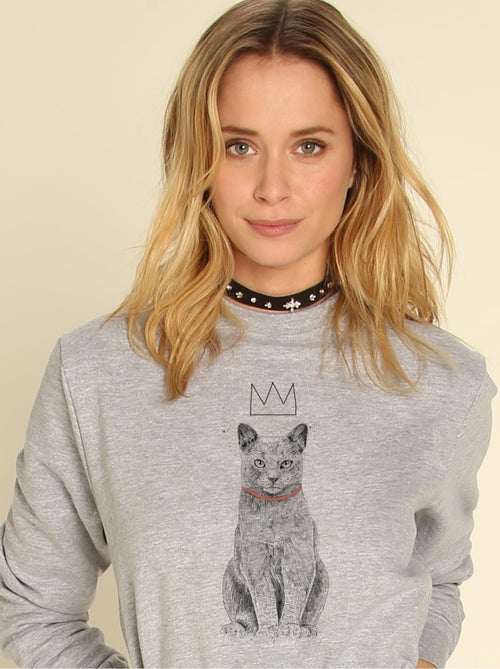 Sudadera Mujer - KING OF EVERYTHING - Kiabi Sudadera Mujer - KING OF EVERYTHING - Kiabi