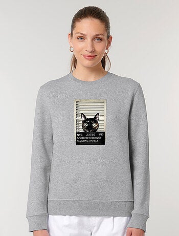 Sudadera Mujer - KITTY MUGSHOT