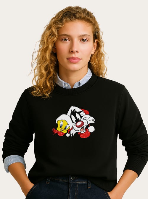 Sudadera Mujer - LOONEY TUNES SYLVESTER AND TWEETY - Kiabi Sudadera Mujer - LOONEY TUNES SYLVESTER AND TWEETY - Kiabi