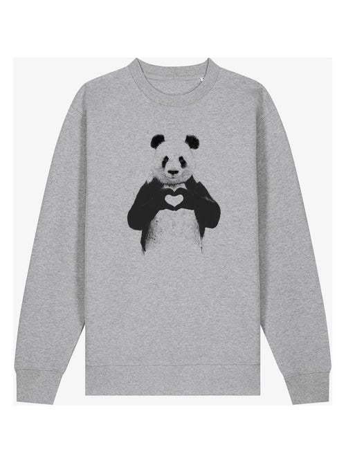 Sudadera Mujer - LOVE PANDA - Kiabi
