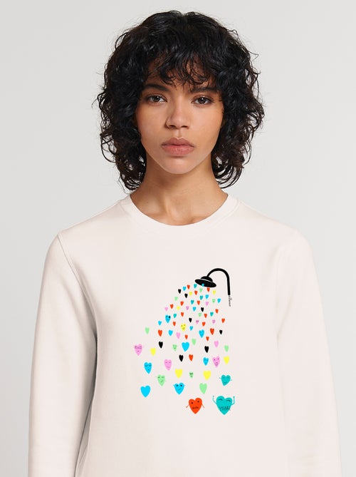 Sudadera Mujer - LOVE SHOWER - Kiabi