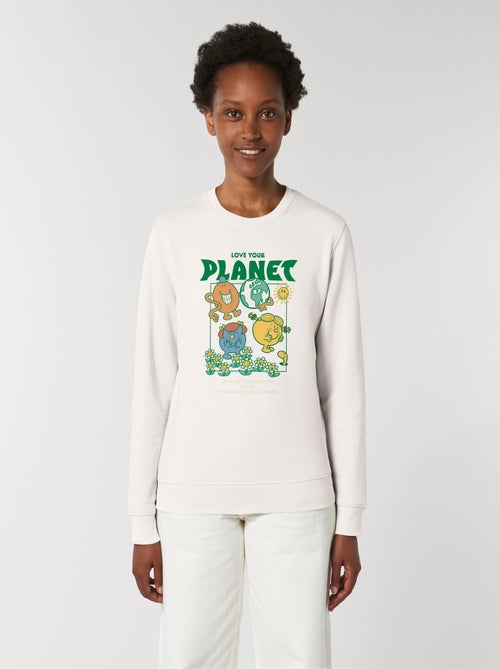 Sudadera Mujer - LOVE YOUR PLANET - Kiabi