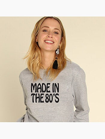 Sudadera Mujer - MADE IN THE 80