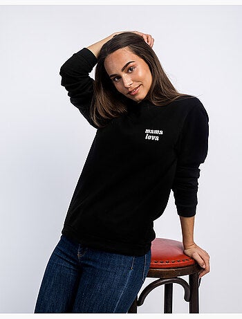 Sudadera Mujer - MAMA LOVA CŒUR ROUGE