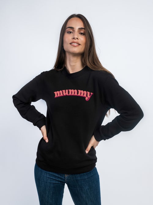 Sudadera Mujer - MUMMY - Kiabi Sudadera Mujer - MUMMY - Kiabi