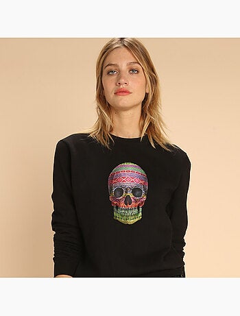 Sudadera Mujer - NAVAJO SKULL