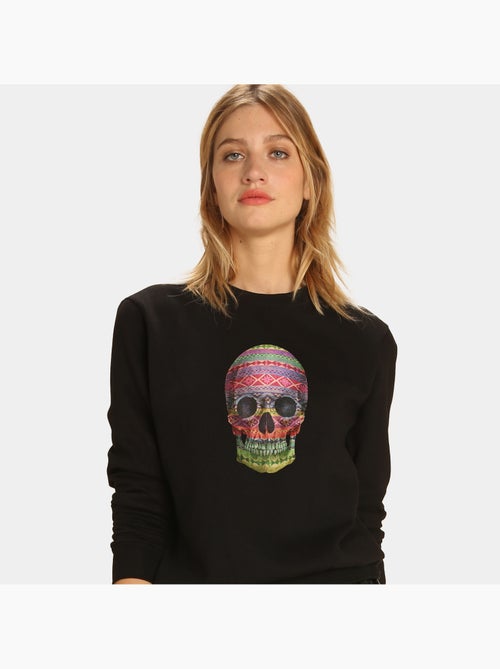 Sudadera Mujer - NAVAJO SKULL - Kiabi Sudadera Mujer - NAVAJO SKULL - Kiabi