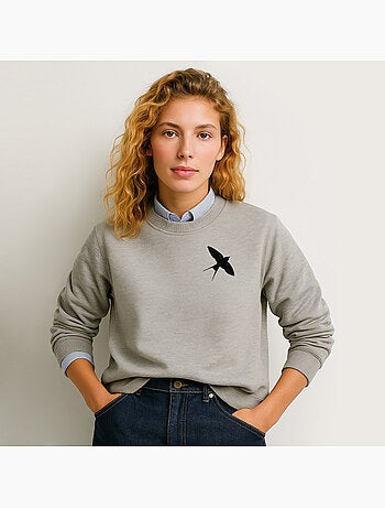 Sudadera Mujer - NIGHT SWALLOW CŒUR