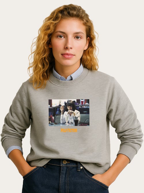 Sudadera Mujer - PULP FICTION MIA WALLACE - Kiabi Sudadera Mujer - PULP FICTION MIA WALLACE - Kiabi