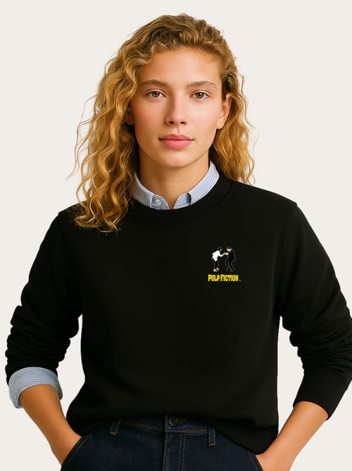 Sudadera Mujer - PULP FICTION VINCE & MIA - Kiabi Sudadera Mujer - PULP FICTION VINCE & MIA - Kiabi