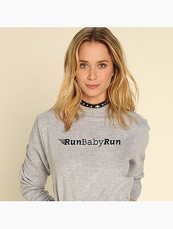 Sudadera Mujer - RUN BABY RUN