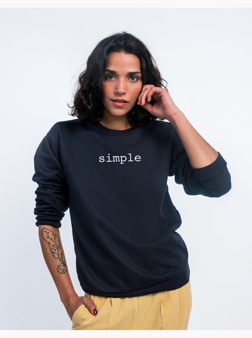 Sudadera Mujer - SIMPLE - Kiabi Sudadera Mujer - SIMPLE - Kiabi