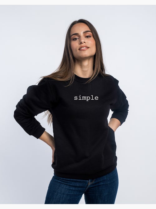 Sudadera Mujer - SIMPLE - Kiabi Sudadera Mujer - SIMPLE - Kiabi