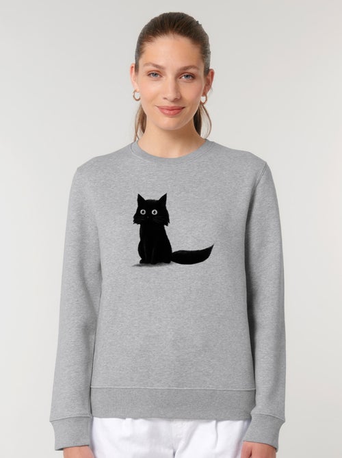 Sudadera Mujer - SITTING CAT - Kiabi