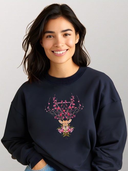Sudadera Mujer - SPRING DEER - Kiabi