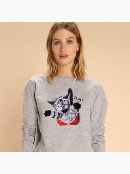 Sudadera Mujer - TA DA - Kiabi Sudadera Mujer - TA DA - Kiabi