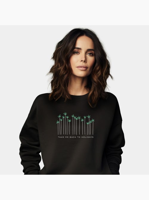 Sudadera Mujer - TAKE ME BACK TO HOLIDAYS - Kiabi