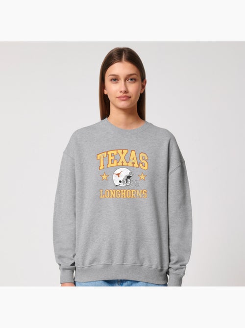 Sudadera Mujer - TEXAS LONGHORNS YELLOW - Kiabi