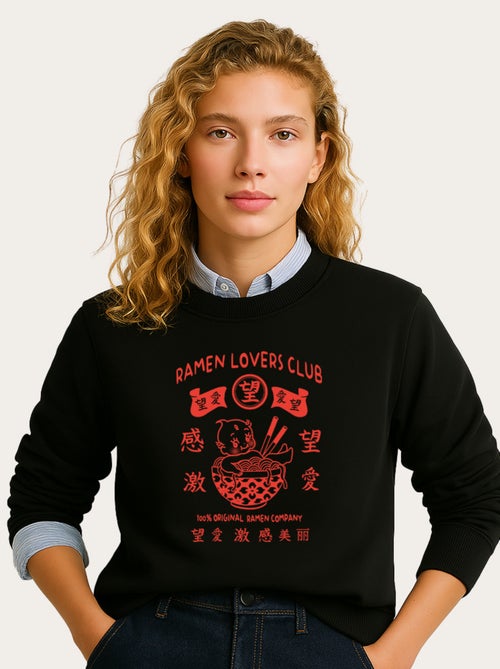 Sudadera Mujer - TORC RAMEN LOVERS CLUB - Kiabi