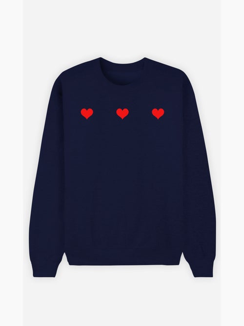 Sudadera Mujer - TROIS PETITS COEURS - Kiabi Sudadera Mujer - TROIS PETITS COEURS - Kiabi