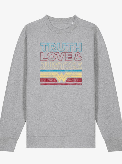 Sudadera Mujer - TRUTH LOVE & JUSTICE WONDER WOMAN - Kiabi Sudadera Mujer - TRUTH LOVE & JUSTICE WONDER WOMAN - Kiabi