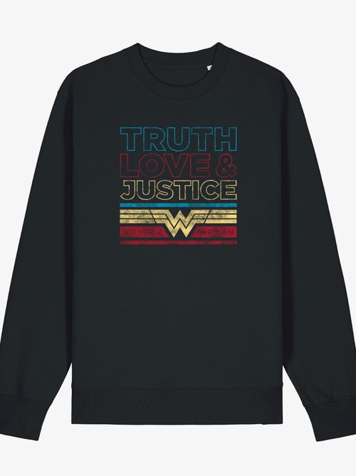 Sudadera Mujer - TRUTH LOVE & JUSTICE WONDER WOMAN - Kiabi Sudadera Mujer - TRUTH LOVE & JUSTICE WONDER WOMAN - Kiabi