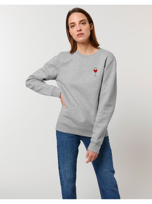 Sudadera Mujer - VERRE VIN - Kiabi Sudadera Mujer - VERRE VIN - Kiabi