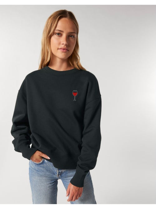Sudadera Mujer - VERRE VIN - Kiabi Sudadera Mujer - VERRE VIN - Kiabi