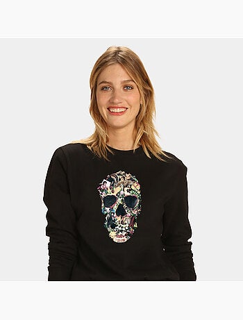 Sudadera Mujer - VINTAGE SKULL