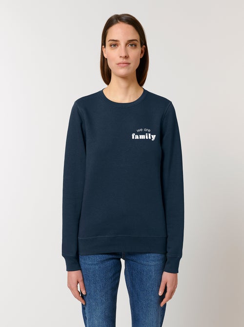 Sudadera Mujer - WE ARE FAMILY COEUR - Kiabi