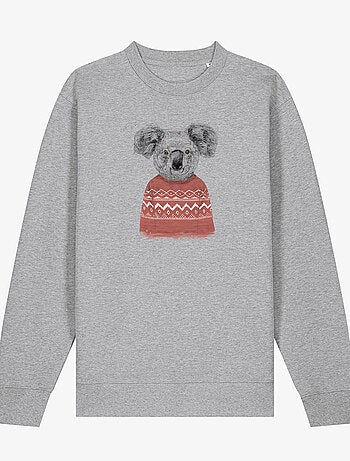 Sudadera Mujer - WINTER KOALA RED