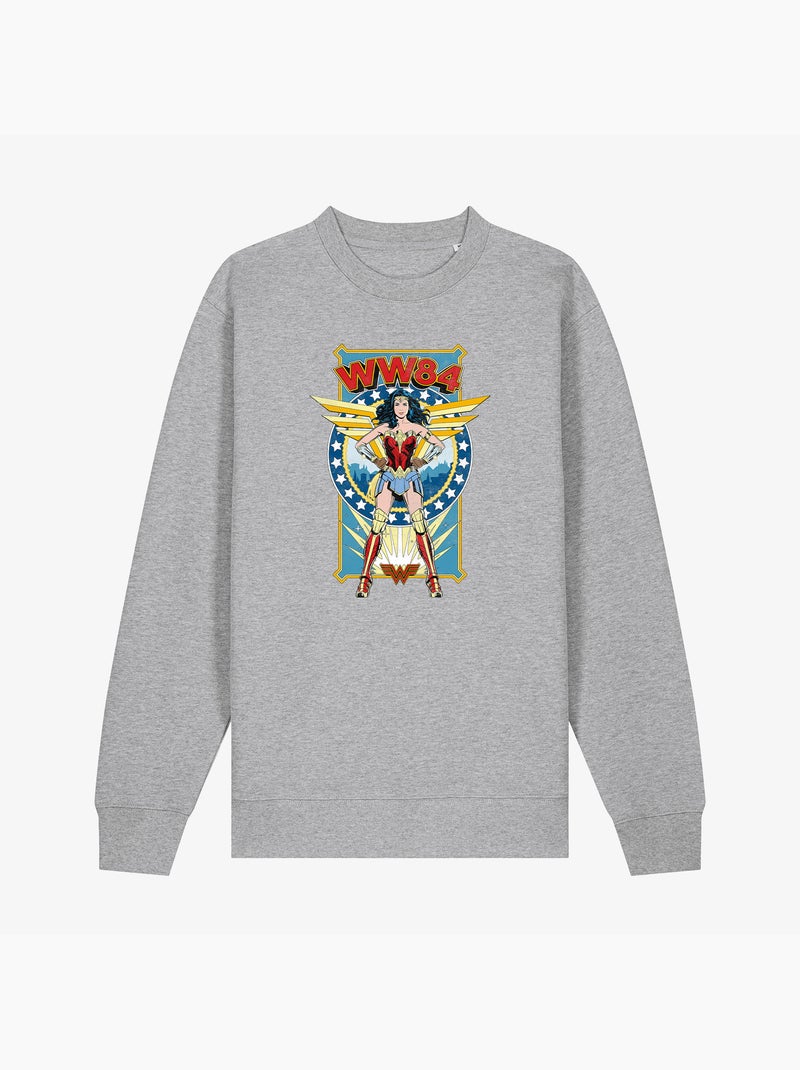 Sudadera Mujer - WONDER WOMAN 84 Gris jaspeado - Kiabi