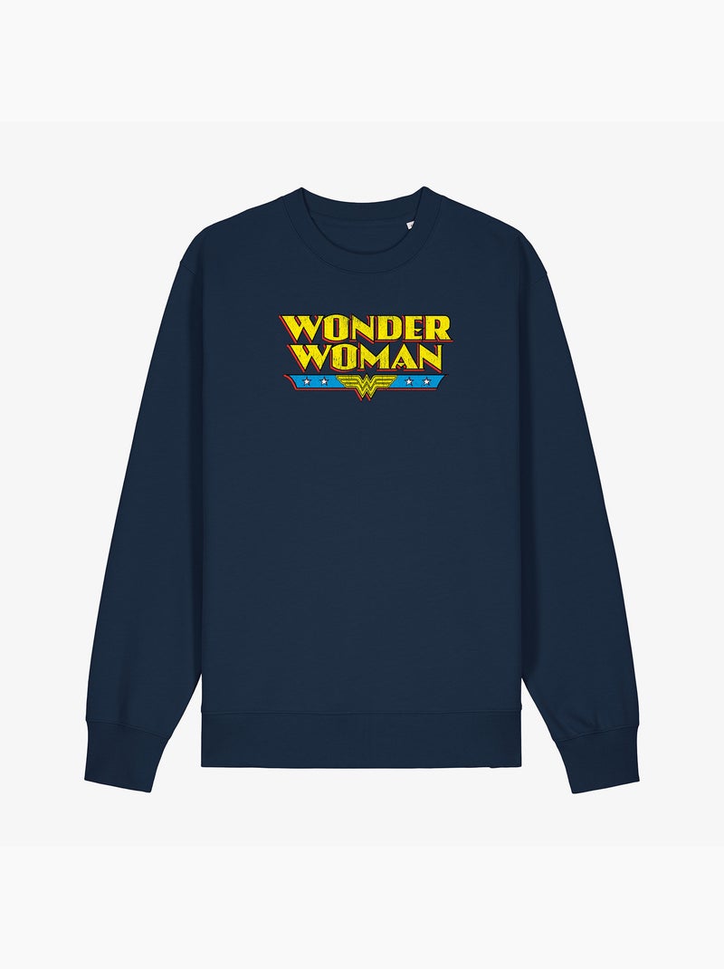 Sudadera Mujer - WONDER WOMAN Azul marino - Kiabi