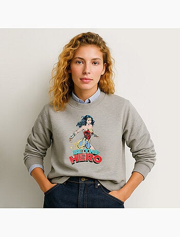Sudadera Mujer - WONDER WOMAN BE THE HERO 2