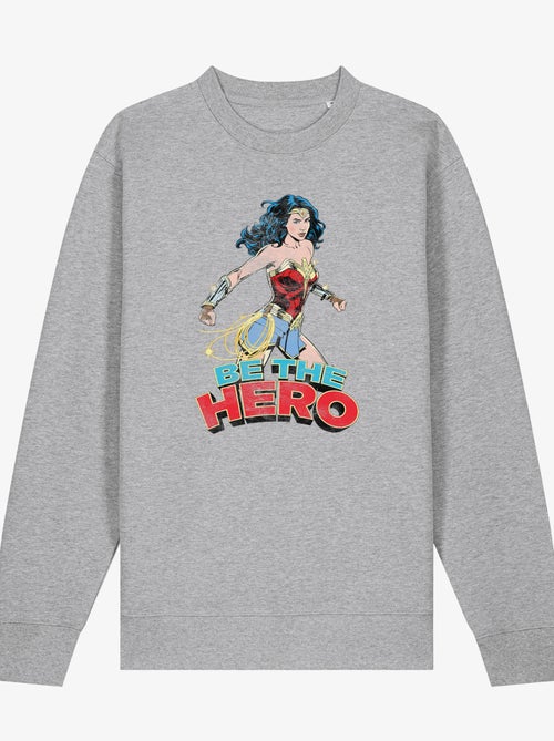 Sudadera Mujer - WONDER WOMAN BE THE HERO 2 - Kiabi Sudadera Mujer - WONDER WOMAN BE THE HERO 2 - Kiabi