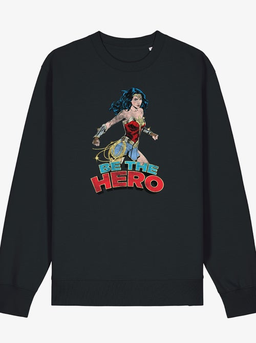 Sudadera Mujer - WONDER WOMAN BE THE HERO 2 - Kiabi Sudadera Mujer - WONDER WOMAN BE THE HERO 2 - Kiabi