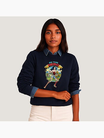 Sudadera Mujer - WONDER WOMAN BE THE HERO
