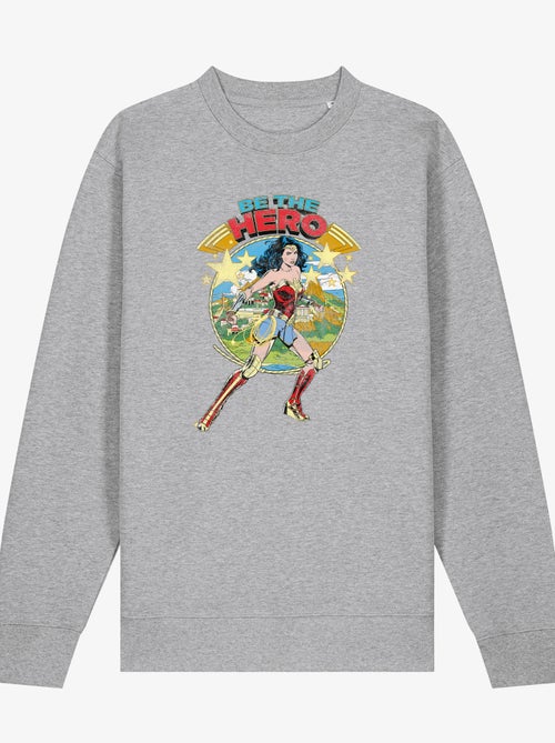 Sudadera Mujer - WONDER WOMAN BE THE HERO - Kiabi Sudadera Mujer - WONDER WOMAN BE THE HERO - Kiabi