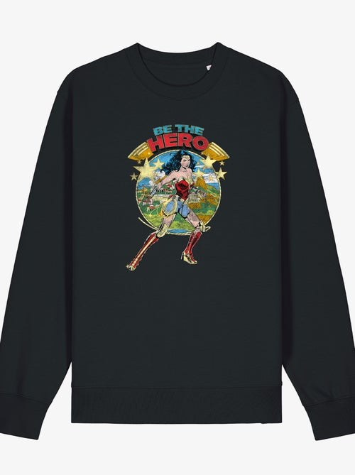 Sudadera Mujer - WONDER WOMAN BE THE HERO - Kiabi Sudadera Mujer - WONDER WOMAN BE THE HERO - Kiabi