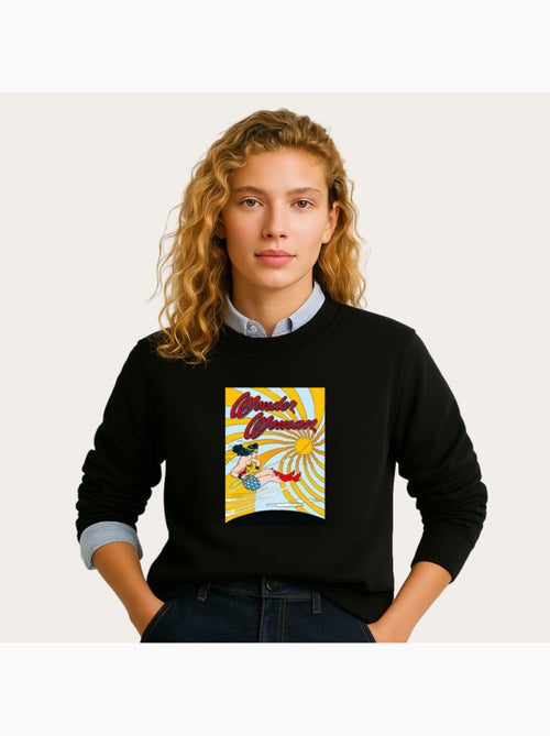 Sudadera Mujer - WONDER WOMAN FLYING - Kiabi Sudadera Mujer - WONDER WOMAN FLYING - Kiabi