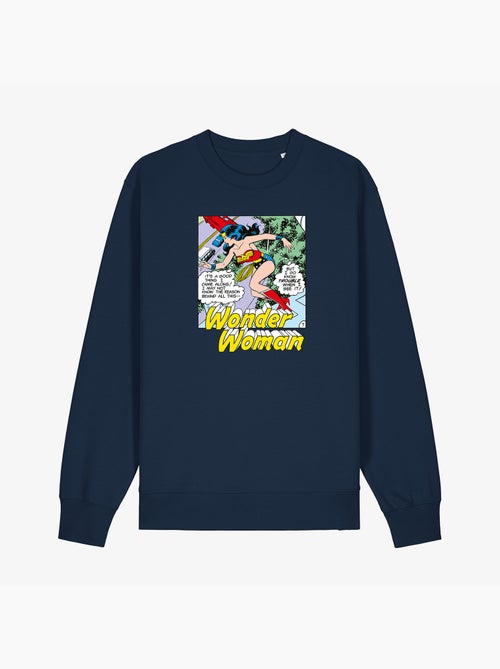 Sudadera Mujer - WONDER WOMAN I DO KNOW TROUBLE WHEN I SEE IT - Kiabi Sudadera Mujer - WONDER WOMAN I DO KNOW TROUBLE WHEN I SEE IT - Kiabi
