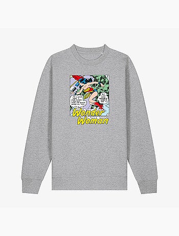 Sudadera Mujer - WONDER WOMAN I DO KNOW TROUBLE WHEN I SEE IT