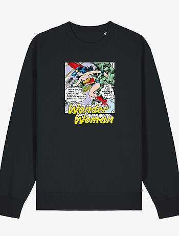 Sudadera Mujer - WONDER WOMAN I DO KNOW TROUBLE WHEN I SEE IT