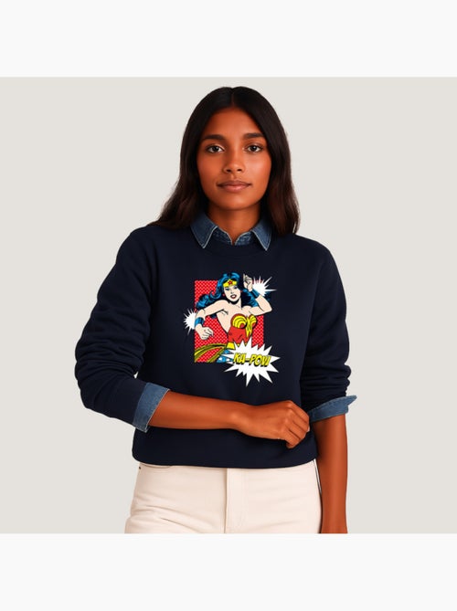 Sudadera Mujer - WONDER WOMAN KA POW - Kiabi Sudadera Mujer - WONDER WOMAN KA POW - Kiabi